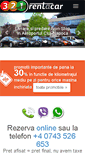 Mobile Screenshot of 321rentacar.ro